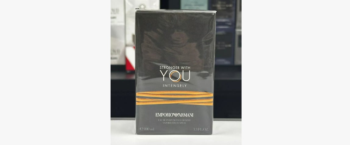 Emporio Armani Stronger With You Intensely Eau de Parfum Spray for Men 3.3 oz / 100ml