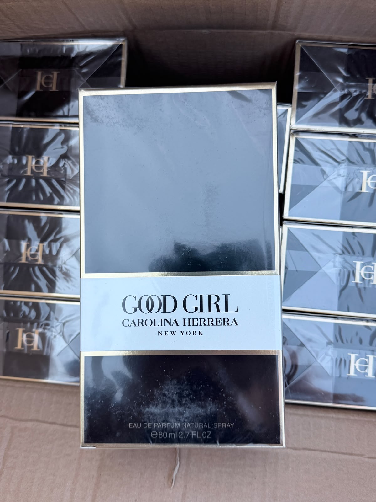 Carolina Herrera Good Girl Crystal Glass Eau de Parfum 2.7 oz / 80 ml Women’s Fragrance – NIB