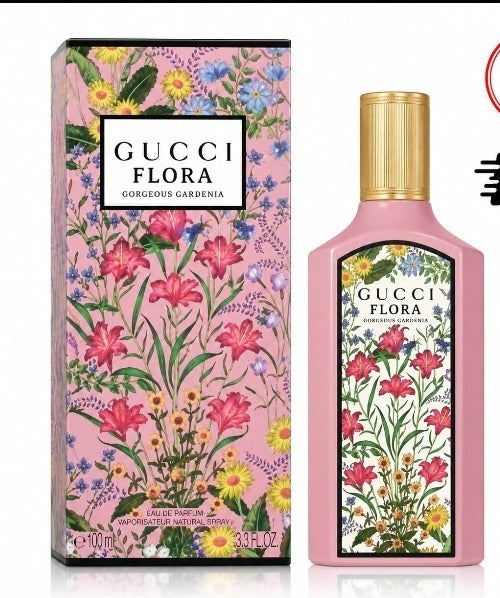 Gucci Flora Gorgeous Gardenia Eau de Parfum Spray for Women – 3.3 oz / 100 mL