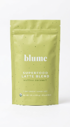 Blume Matcha Coconut, Blume Matcha Powder, organic matcha powder, matcha latte powder, matcha coconut latte, green tea powder, organic green tea, superfood latte powder, vegan matcha latte, moringa matcha powder
