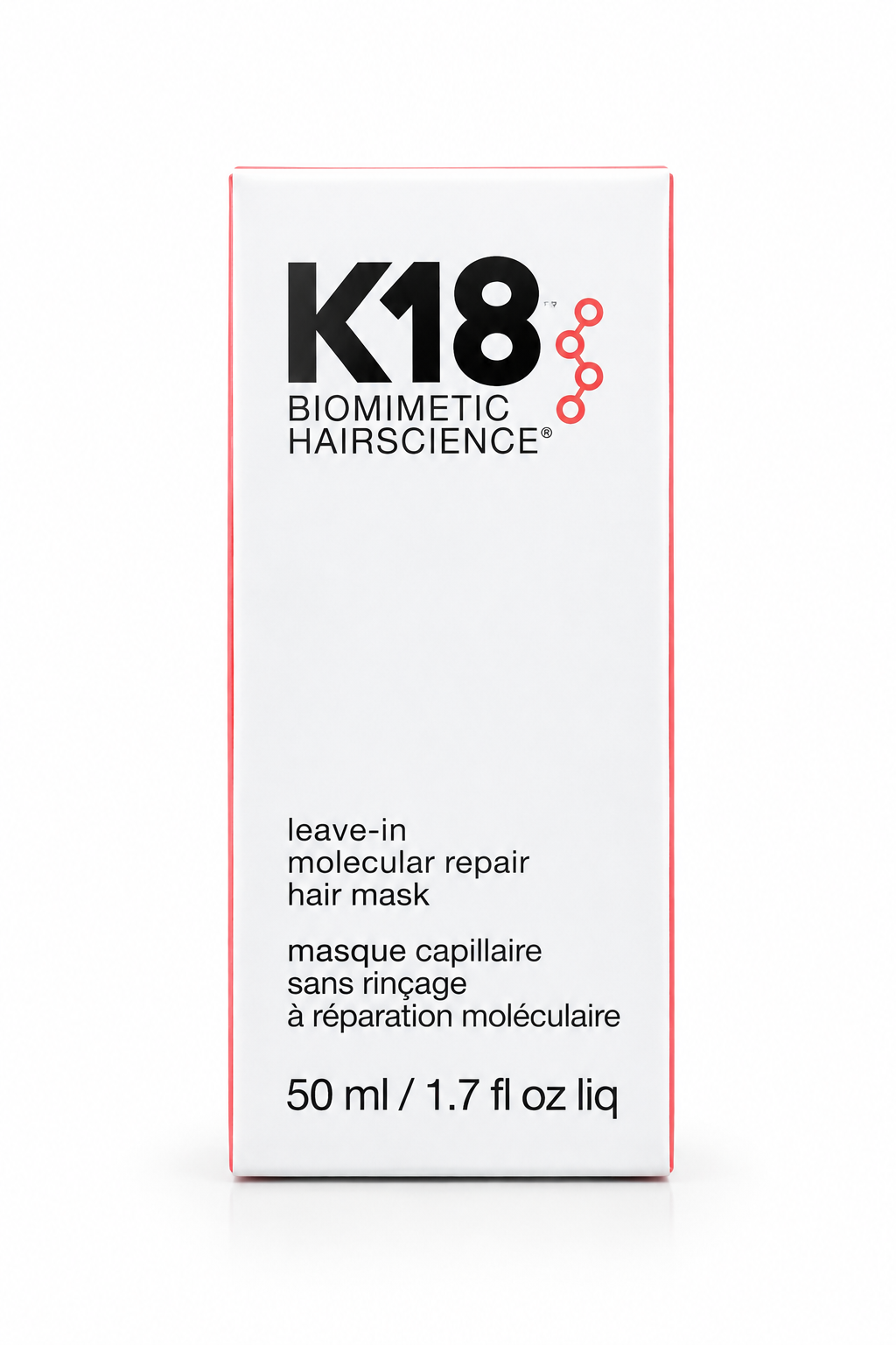 K18 hair mask, K18 leave-in treatment, K18 molecular repair mask, K18PEPTIDE hair treatment, damaged hair repair, leave-in hair mask, hair strengthening treatment