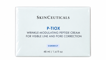 SkinCeuticals P TIOX, SkinCeuticals P-TIOX serum, wrinkle modulating peptide serum, peptide anti aging serum, SkinCeuticals wrinkle serum, facial serum for wrinkles, fine lines treatment, anti aging skincare