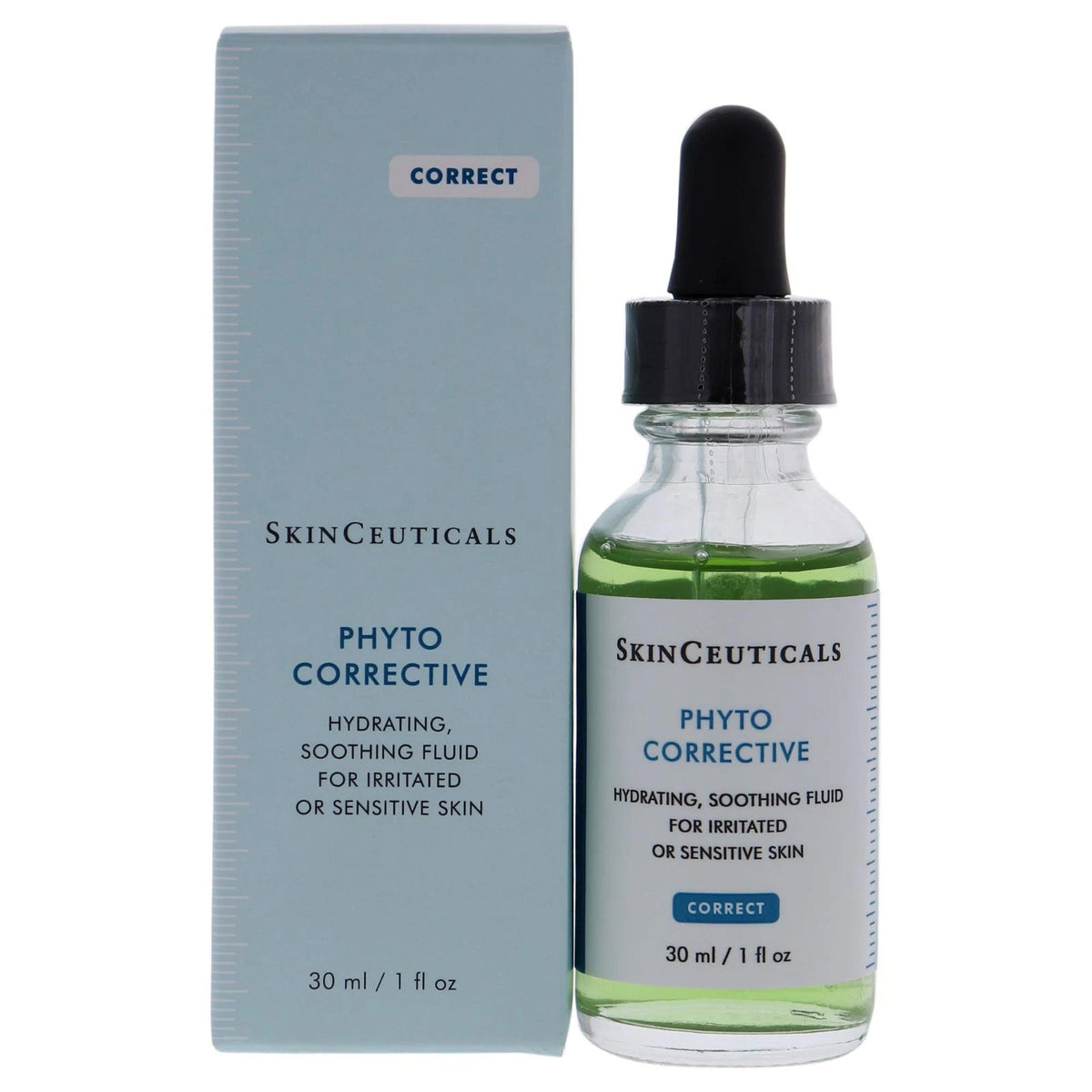 SkinCeuticals Phyto Corrective, SkinCeuticals Hydrating Fluid, Phyto Corrective Soothing Fluid, SkinCeuticals Skincare, facial hydrating fluid, soothing moisturizer, hydrating skincare, SkinCeuticals moisturizer