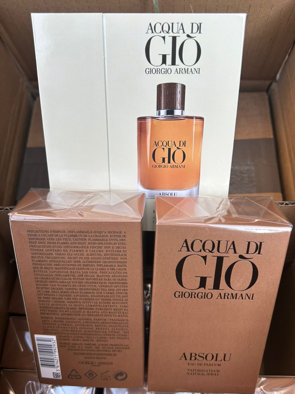 Giorgio Armani Acqua Di Giò Absolu Eau de Parfum 4.2 oz / 125 mL – Men’s Fragrance