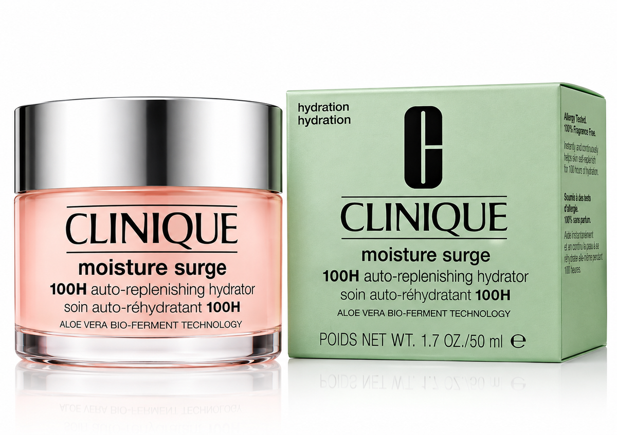 Clinique Moisture Surge 100H Auto-Replenishing Hydrator – Hydrating Gel Moisturizer