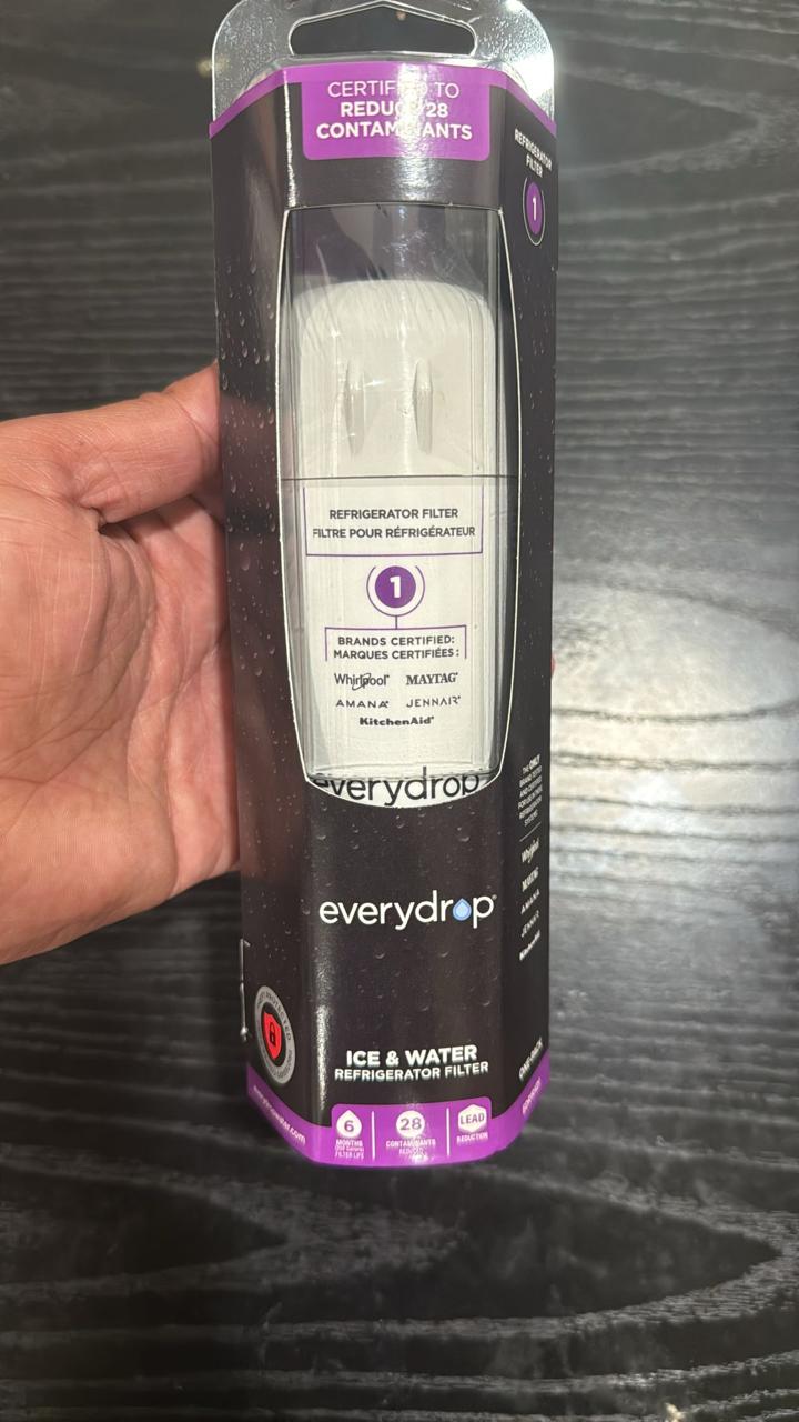 EveryDrop Refrigerator Water Filter by Whirlpool – Genuine Replacement Water Filter