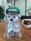 2025 Starbucks Bearista Bear Glass Cold Cup 20 oz – Holiday Limited Edition